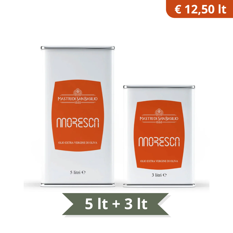 BOX: 2 è Meglio di 1 : Moresca 5 litri + Moresca 3 litri