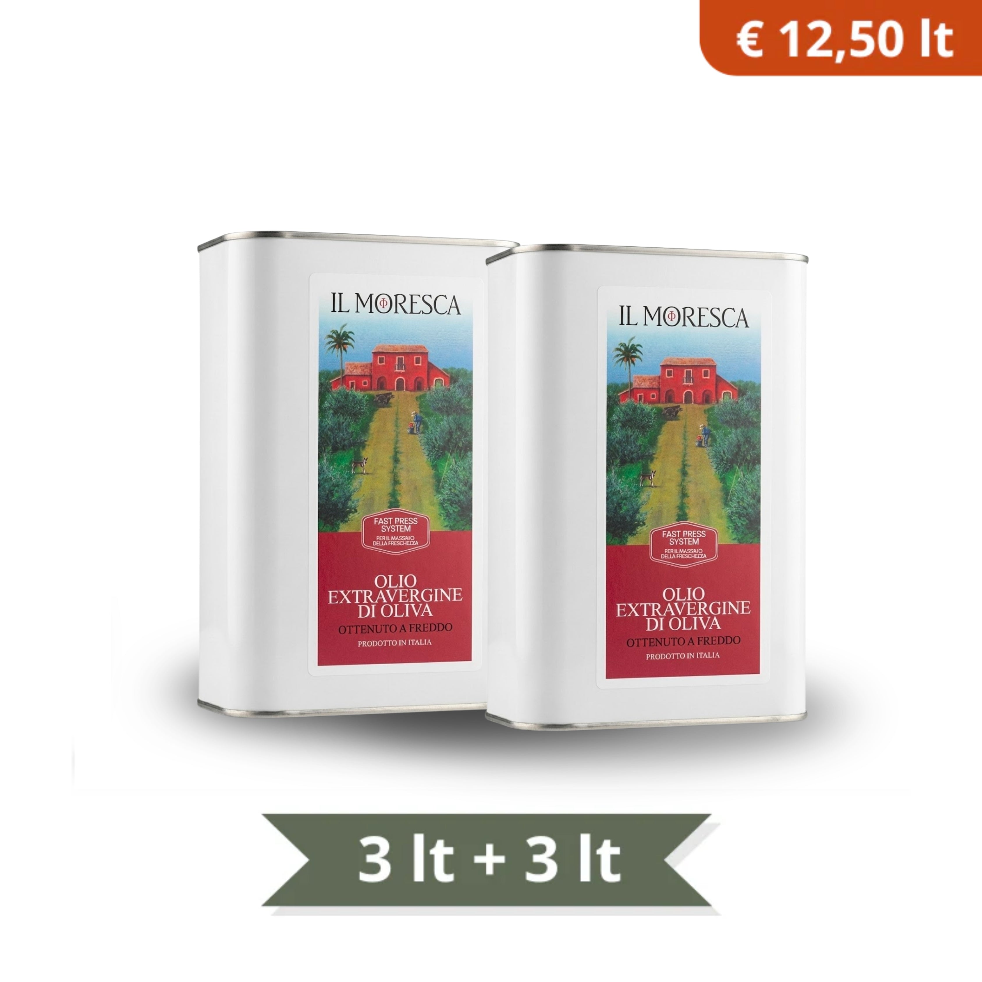 BOX: 2 ist besser als 1: Moresca 3 Liter + Moresca 3 Liter