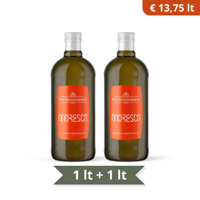 BOX: 2 is better than 1: Moresca 1 liter + Moresca 1 liter